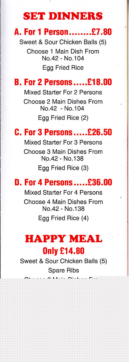 Top Wok chinese in Rhos on Sea LL28